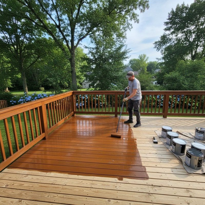 Wood Staining Service