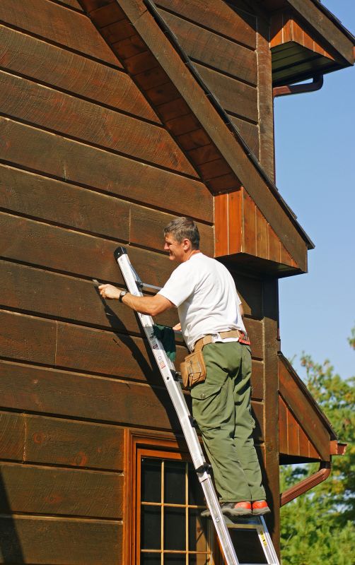 Wood Staining Service detail